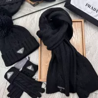 $52.00 USD Prada Hat and Scarf and Glove Set #1279952