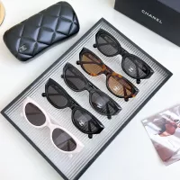 $64.00 USD Chanel AAA Quality Sunglasses #1281352