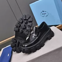 $100.00 USD Prada Leather Shoes For Men #1284431