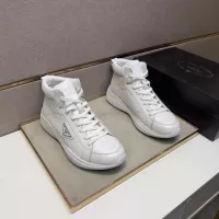 $102.00 USD Prada High Top Shoes For Men #1284681