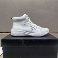 $102.00 USD Prada High Top Shoes For Men #1284681