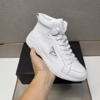 $102.00 USD Prada High Top Shoes For Men #1284681