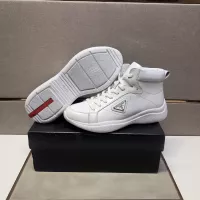 $102.00 USD Prada High Top Shoes For Men #1284681