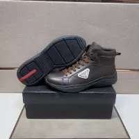 $102.00 USD Prada High Top Shoes For Men #1284683