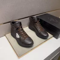 $102.00 USD Prada High Top Shoes For Men #1284683