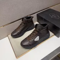 $102.00 USD Prada High Top Shoes For Men #1284683