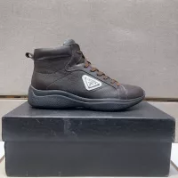 $102.00 USD Prada High Top Shoes For Men #1284683