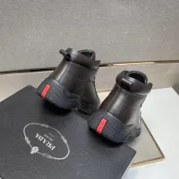$102.00 USD Prada High Top Shoes For Men #1284683