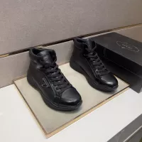 $102.00 USD Prada High Top Shoes For Men #1284684