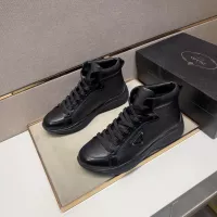 $102.00 USD Prada High Top Shoes For Men #1284684