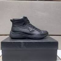 $102.00 USD Prada High Top Shoes For Men #1284684