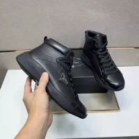 $102.00 USD Prada High Top Shoes For Men #1284684