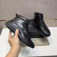 $102.00 USD Prada High Top Shoes For Men #1284685