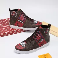 $68.00 USD Louis Vuitton High Tops Shoes For Men #1285066