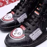 $68.00 USD Louis Vuitton High Tops Shoes For Men #1285071