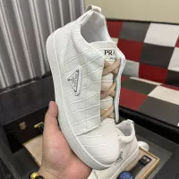 $100.00 USD Prada High Top Shoes For Men #1285445