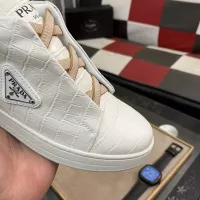 $100.00 USD Prada High Top Shoes For Men #1285445