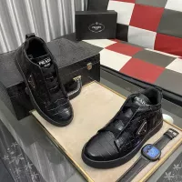 $100.00 USD Prada High Top Shoes For Men #1285446