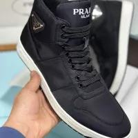 $88.00 USD Prada High Top Shoes For Men #1285536