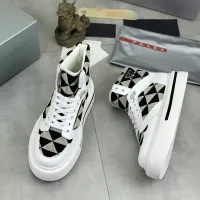 $108.00 USD Prada High Top Shoes For Men #1285537