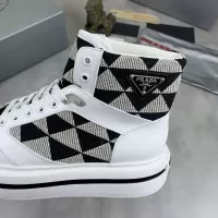 $108.00 USD Prada High Top Shoes For Men #1285537