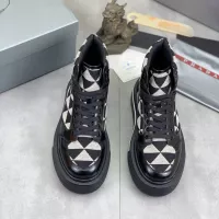 $108.00 USD Prada High Top Shoes For Men #1285538