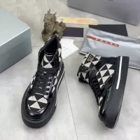$108.00 USD Prada High Top Shoes For Men #1285538