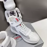 $122.00 USD Prada High Top Shoes For Women #1285540