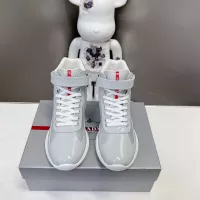 $122.00 USD Prada High Top Shoes For Women #1285542