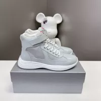 $122.00 USD Prada High Top Shoes For Women #1285542