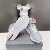 $122.00 USD Prada High Top Shoes For Women #1285542