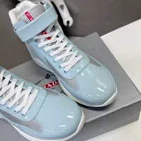 $122.00 USD Prada High Top Shoes For Women #1285544