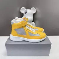 $122.00 USD Prada High Top Shoes For Men #1285545