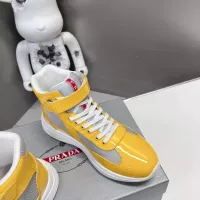 $122.00 USD Prada High Top Shoes For Men #1285545