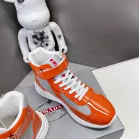 $122.00 USD Prada High Top Shoes For Men #1285547