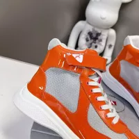 $122.00 USD Prada High Top Shoes For Men #1285547
