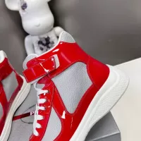 $122.00 USD Prada High Top Shoes For Women #1285550
