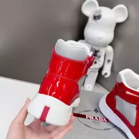 $122.00 USD Prada High Top Shoes For Women #1285550