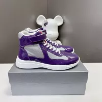 $122.00 USD Prada High Top Shoes For Men #1285551