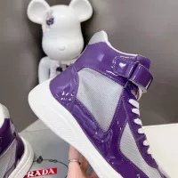 $122.00 USD Prada High Top Shoes For Men #1285551