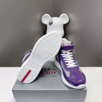$122.00 USD Prada High Top Shoes For Men #1285551