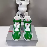 $122.00 USD Prada High Top Shoes For Men #1285553