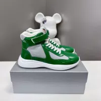 $122.00 USD Prada High Top Shoes For Men #1285553
