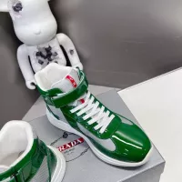 $122.00 USD Prada High Top Shoes For Men #1285553