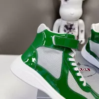 $122.00 USD Prada High Top Shoes For Men #1285553