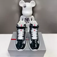 $122.00 USD Prada High Top Shoes For Men #1285555