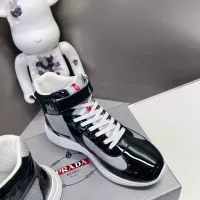 $122.00 USD Prada High Top Shoes For Men #1285555