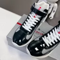 $122.00 USD Prada High Top Shoes For Men #1285555