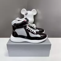 $122.00 USD Prada High Top Shoes For Men #1285557
