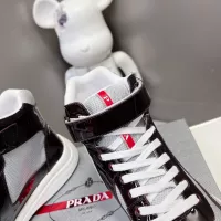 $122.00 USD Prada High Top Shoes For Men #1285557